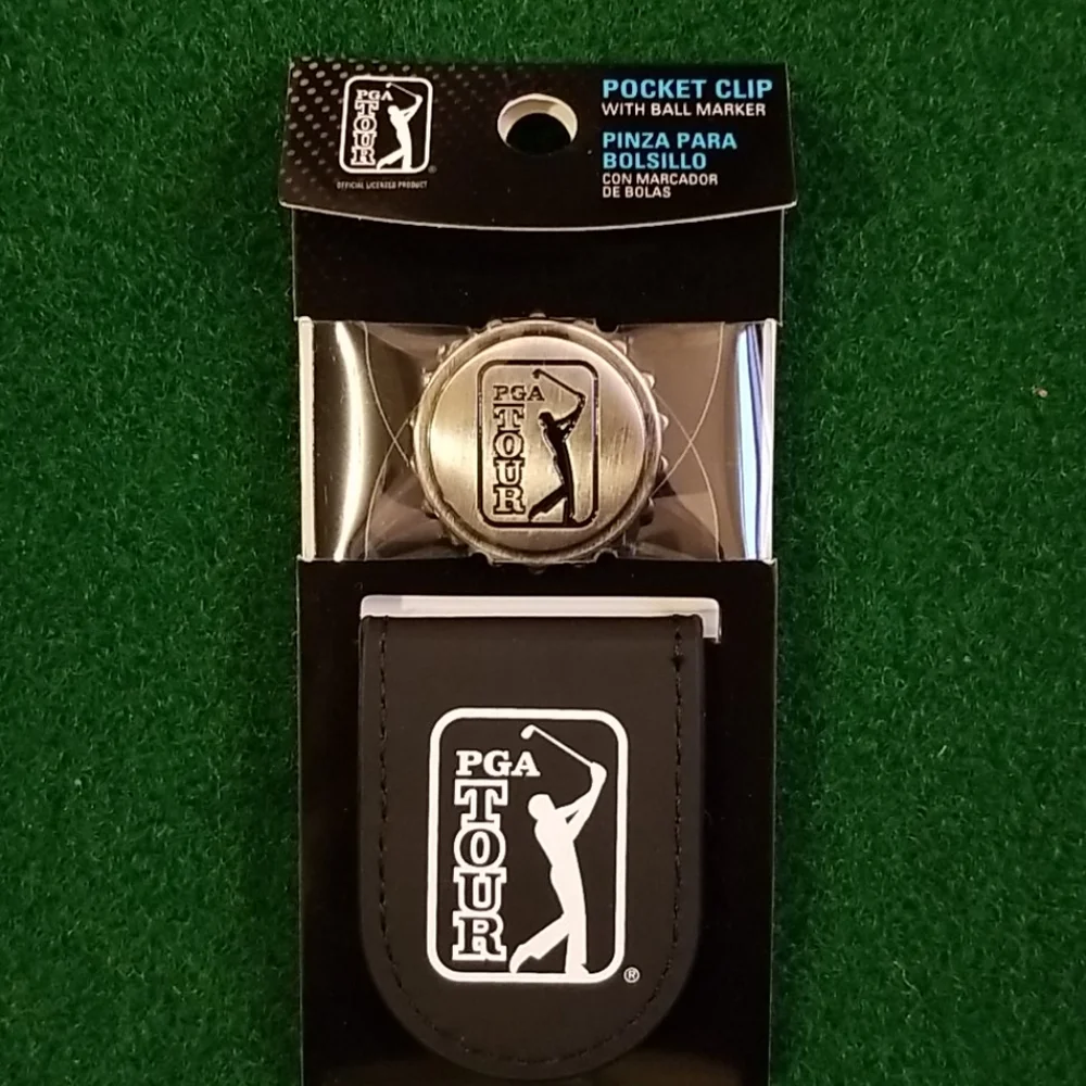 PGA Tour Pocket Clip With Ball Marker
